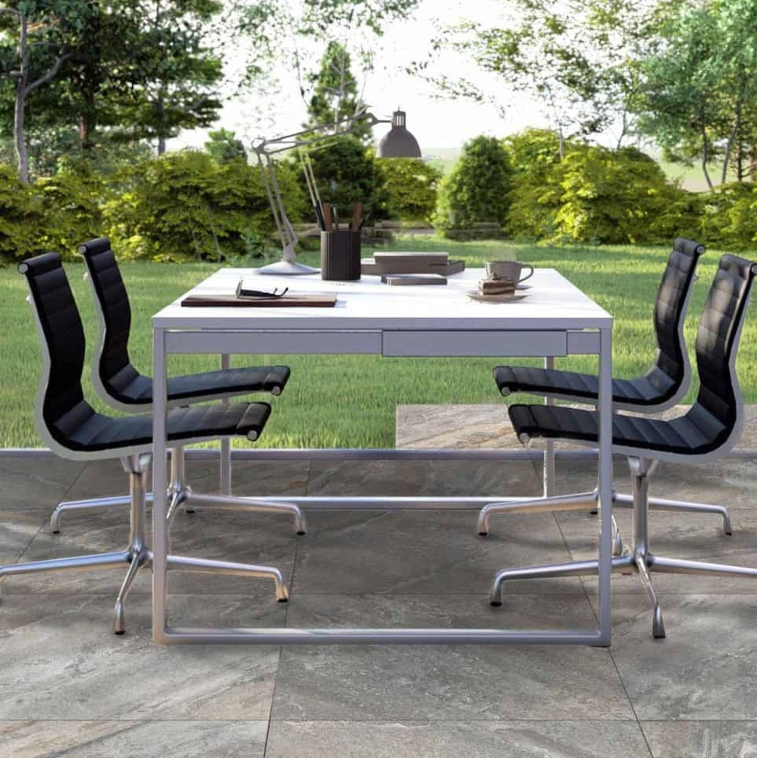 St. Helens - Grey Porcelain Paving Tiles - 1200 X 600 X 20mm – Stone Saver