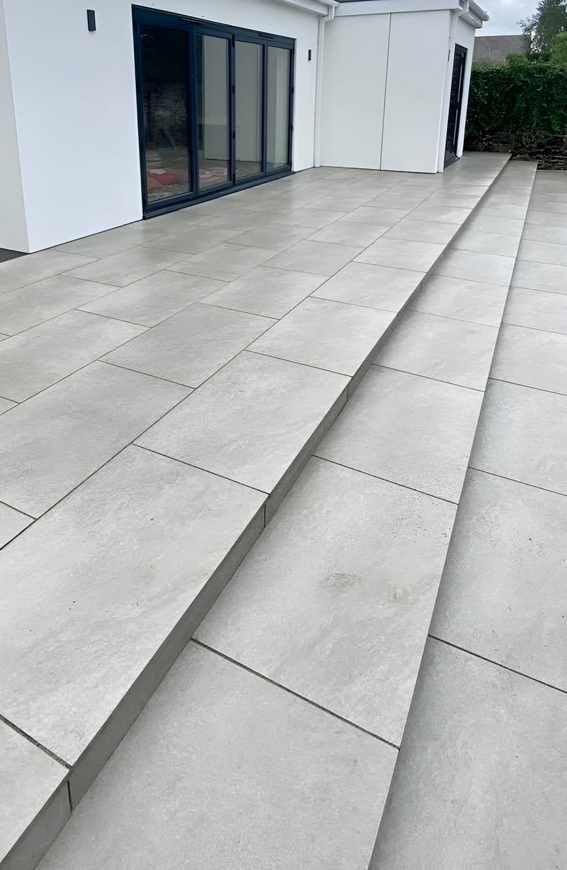 Load image into Gallery viewer, Universal - Grey Porcelain Paving Tiles - 900 x 600 x 20mm
