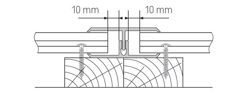 Load image into Gallery viewer, VOX Kerrafront Light - Brown PVC Cladding - Joint Trim - 3000 x 60 mm x 21mm
