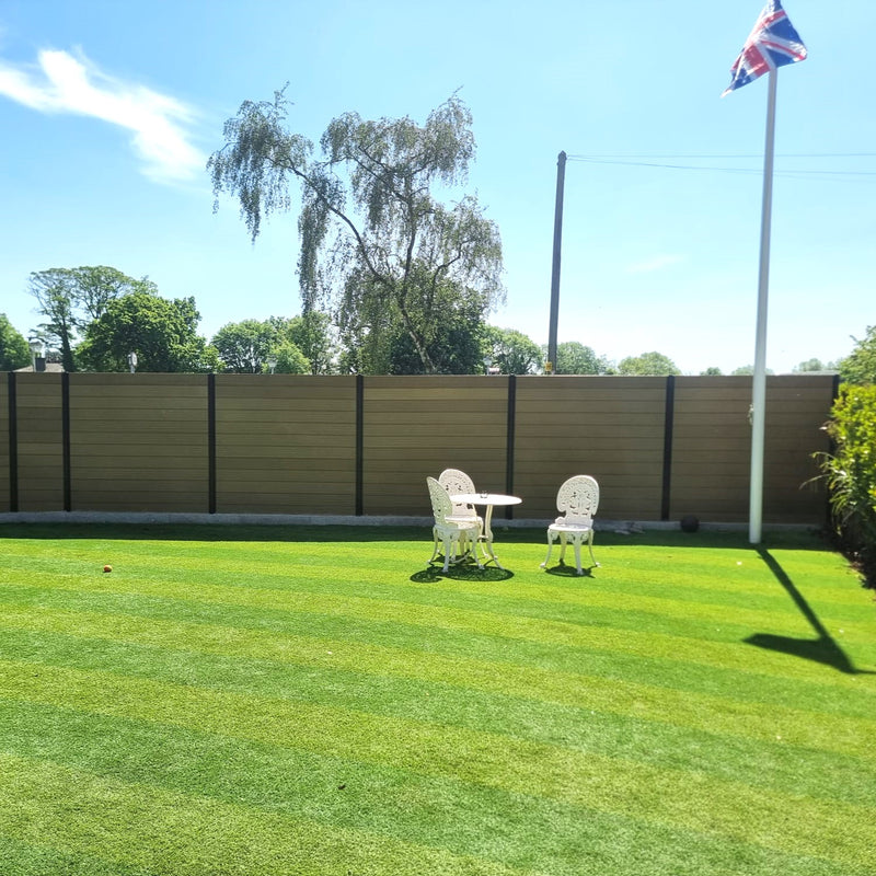 Load image into Gallery viewer, Maple - Brown Premium Composite Fencing - Board - 1830 x 150 x 20mm
