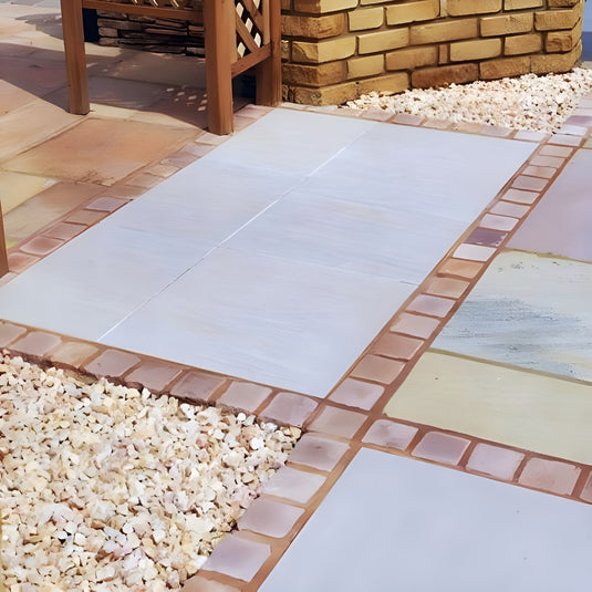 Modak Indian Sandstone Setts - 135 x 135 x 25-35mm