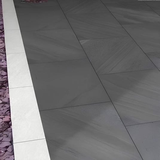 Quartz White - Porcelain Planks - 900 x 200 x 20mm