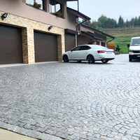 Dark Grey Granite Cobbles - 100 x 100 x 60mm Pack - Cropped