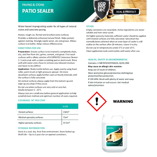 LTP Patio Sealer - 5L