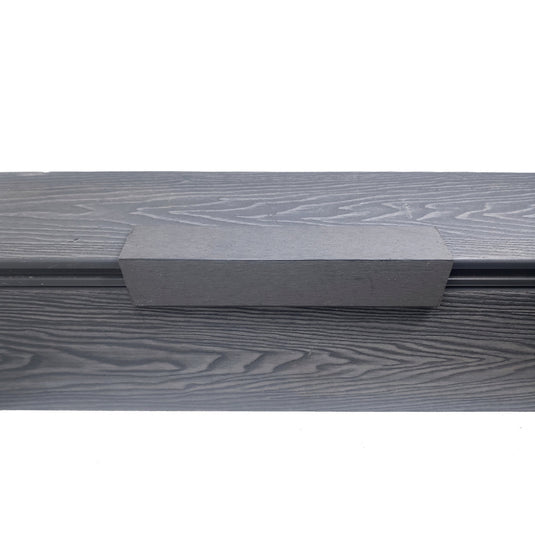 Soho Slate - Grey Composite Decking - Edging Trim - 3600 x 50 x 50 mm