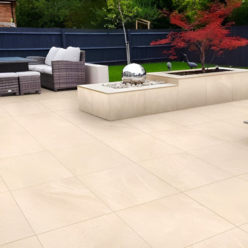 Load image into Gallery viewer, Aruba - Beige Porcelain Paving Tiles - 600 x 600 x 20mm
