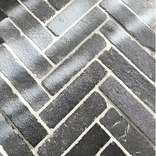 Lime Black Limestone Setts - 200 x 50 x 40mm