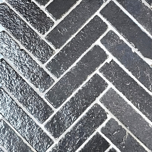 Lime Black Limestone Setts - 200 x 50 x 40mm