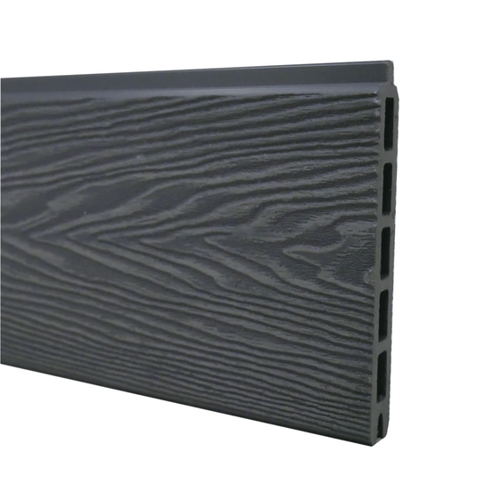 Anthracite - Black Premium Composite Fencing - Board - 1830 x 150 x 20mm