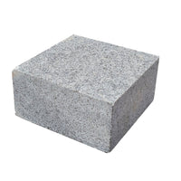 Dark Grey Granite Block Paving - 100 x 100 x 50mm - Sawn & Flamed