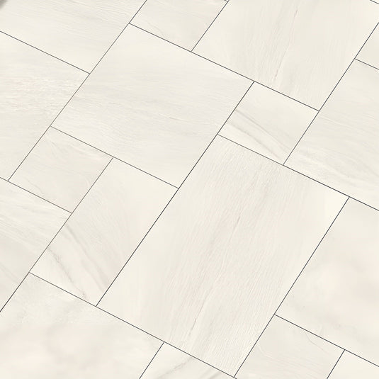 Everest Pearl - Grey Porcelain Paving Tiles - 900 x 600 x 20mm