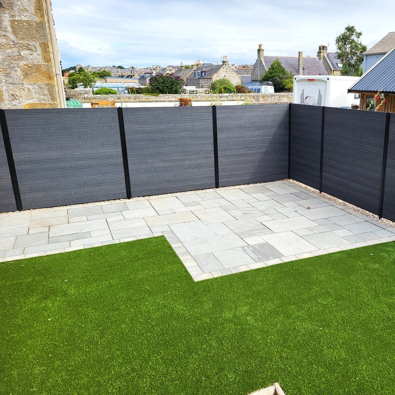 Load image into Gallery viewer, Slate - Brown Premium Composite Fencing - Board - 1830 x 150 x 20mm
