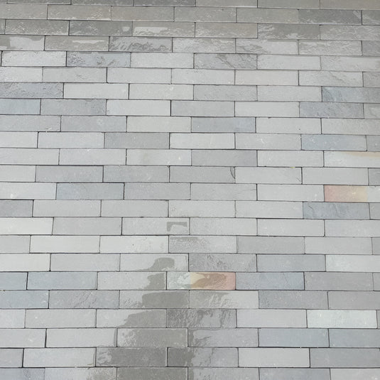 Kandala Grey Indian Sandstone Setts - 200 x 50 x 40mm