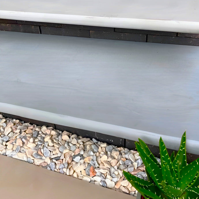 Kandala - Grey Porcelain Paving Tiles - 900 x 600 x 20mm - Bullnose Edge