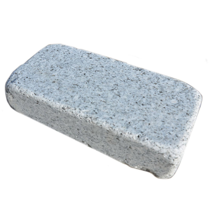 Light Grey Granite Block Paving - 200 x 100 x 50mm - Sawn, Tumbled & Honed