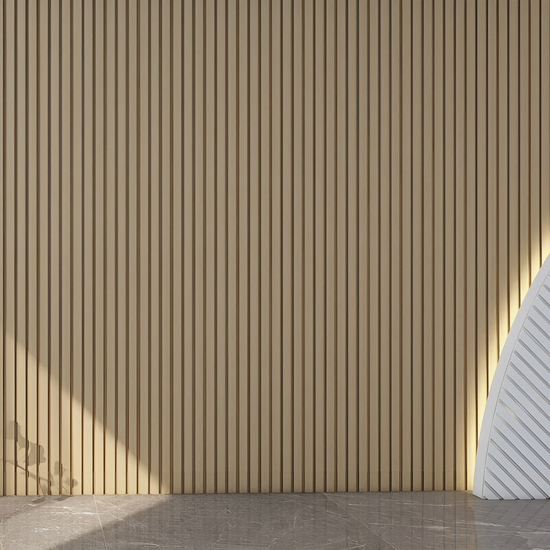 Load image into Gallery viewer, Slatted Natural Oak - Brown Composite Cladding - Cladding Board - 2500 x 200 x 26 mm
