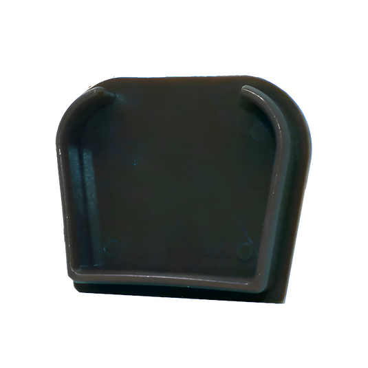 Anthracite - Black Premium Composite Fencing - Aluminium Insert Cap - 48 x 40 x 10mm