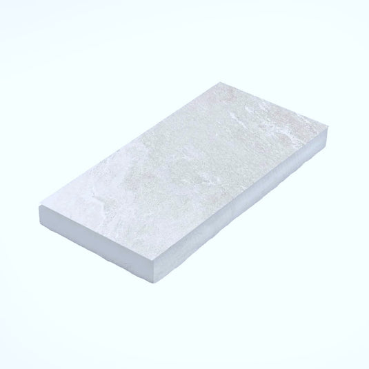 Quartz - White Porcelain Setts - 200 x 100 x 20mm