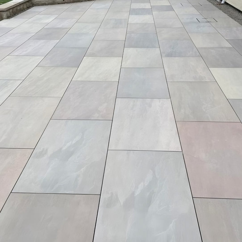 Load image into Gallery viewer, Raj - Green Porcelain Paving Tiles - 900 x 600 x 16mm
