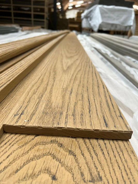 Redux Fawn - Brown Composite Decking - Decking Board - 3600 x 176 x 22 mm