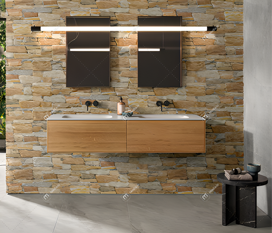 Colorado Rust -  Grey & Brown Wall Cladding Tiles - 400 x 160 x 9mm