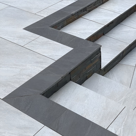 Anthracite - Porcelain Planks - 900 x 200 x 20mm