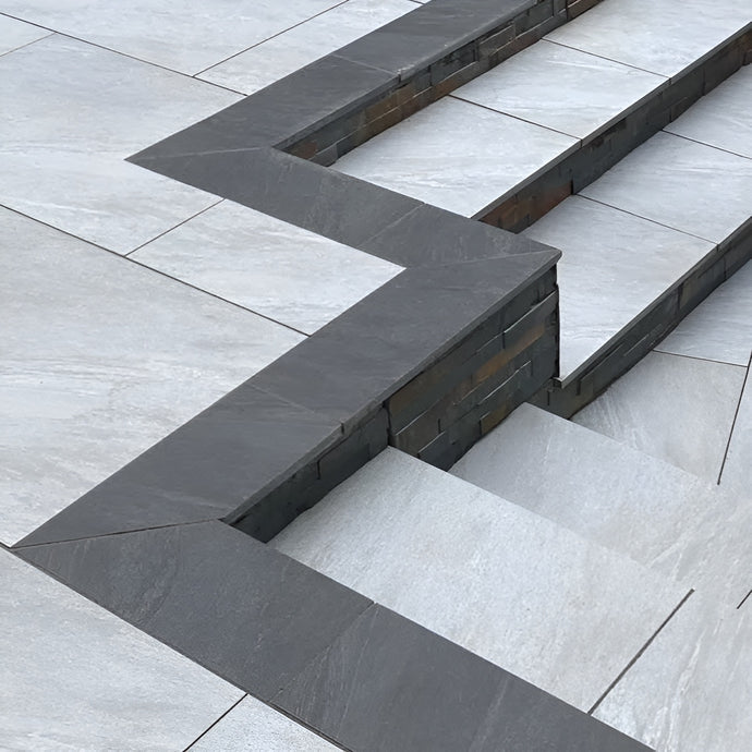 Anthracite - Porcelain Planks - 900 x 150 x 20mm