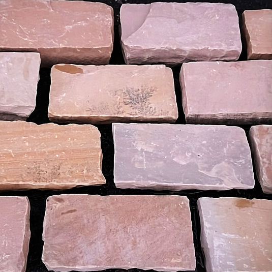 Modak Indian Sandstone Setts - 200 x 100 x 25-35mm