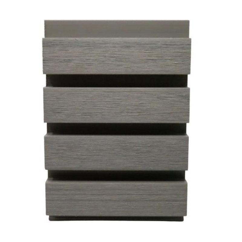 Load image into Gallery viewer, Slatted Misty Wood - Grey &amp; Brown Composite Cladding - Cladding Board - 2500 x 200 x 26 mm
