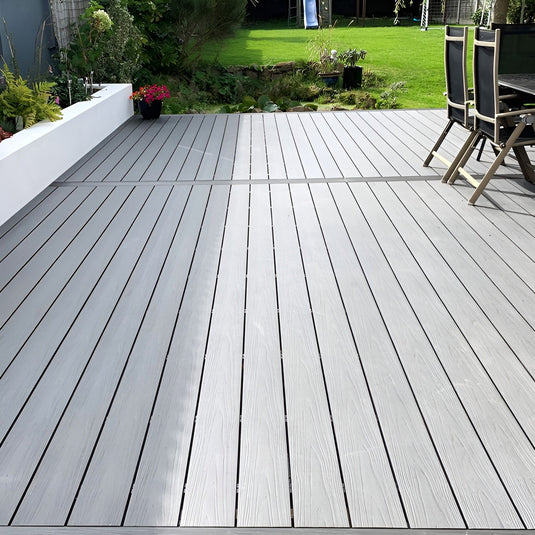 Soho Slate - Grey Composite Decking - Decking Board - 3600 x 146 x 25 mm