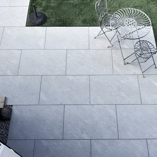 Universal - Grey Porcelain Paving Tiles - 900 x 600 x 20mm