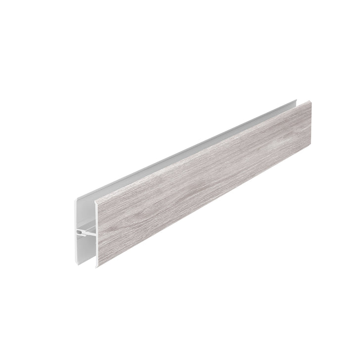 VOX Kerrafront Light - Grey PVC Cladding - Joint Trim - 3000 x 60 mm x 21mm