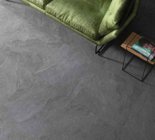 Arcadia Steam - Black Porcelain Paving Tiles - 1000 x 500 x 20mm