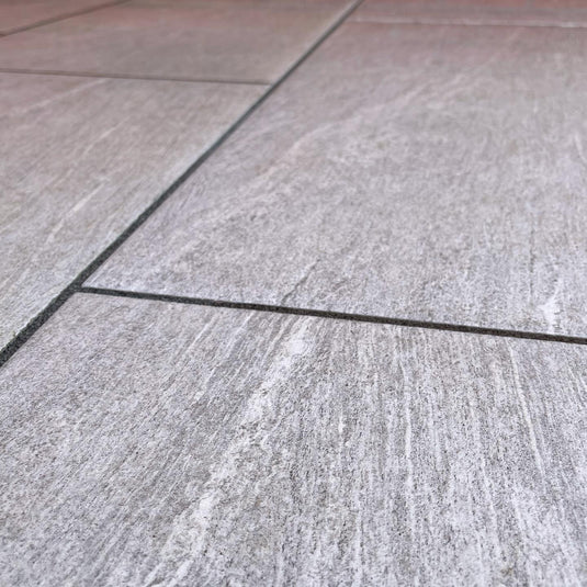 Promenade Coin - Grey Porcelain Paving Tiles - 1000 x 500 x 20mm